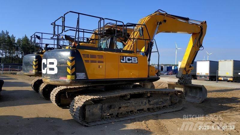 JCB JS220LC Kāpurķēžu ekskavatori