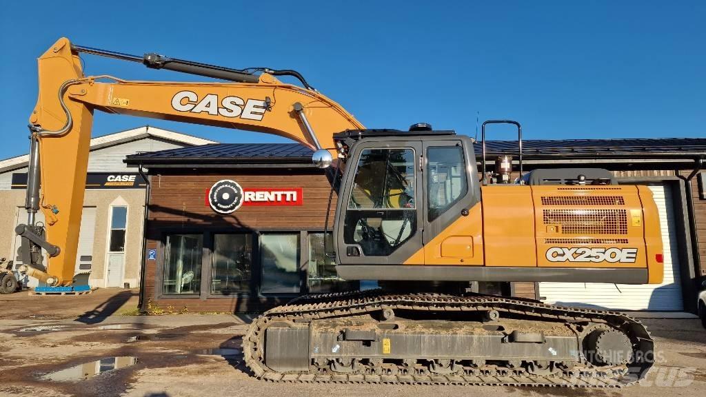 CASE CX 250E Kāpurķēžu ekskavatori
