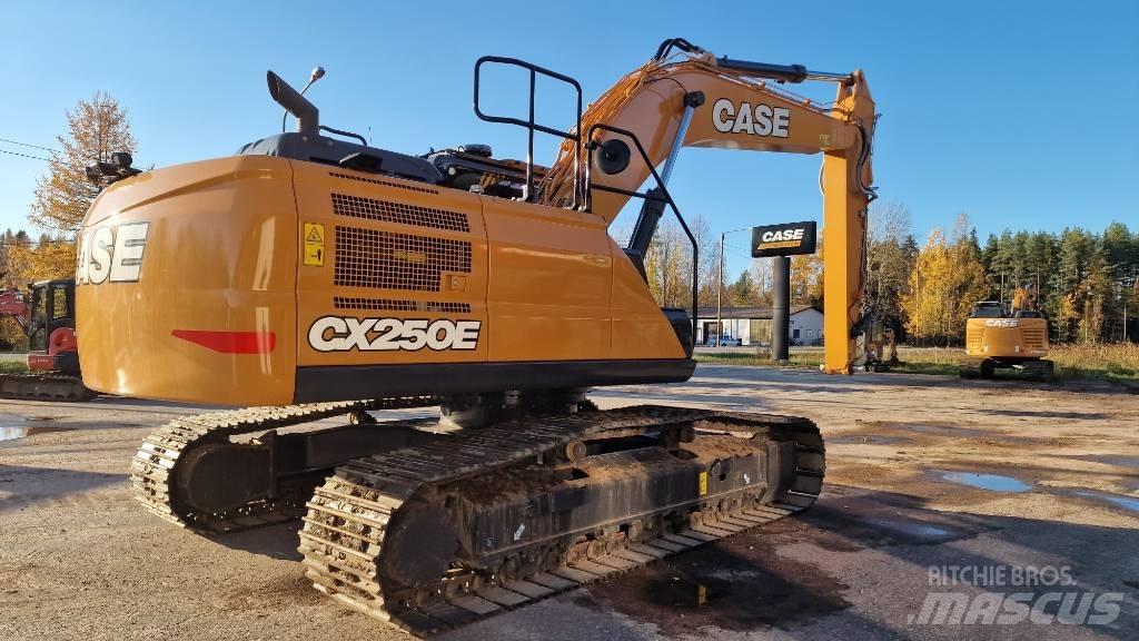 CASE CX 250E Kāpurķēžu ekskavatori
