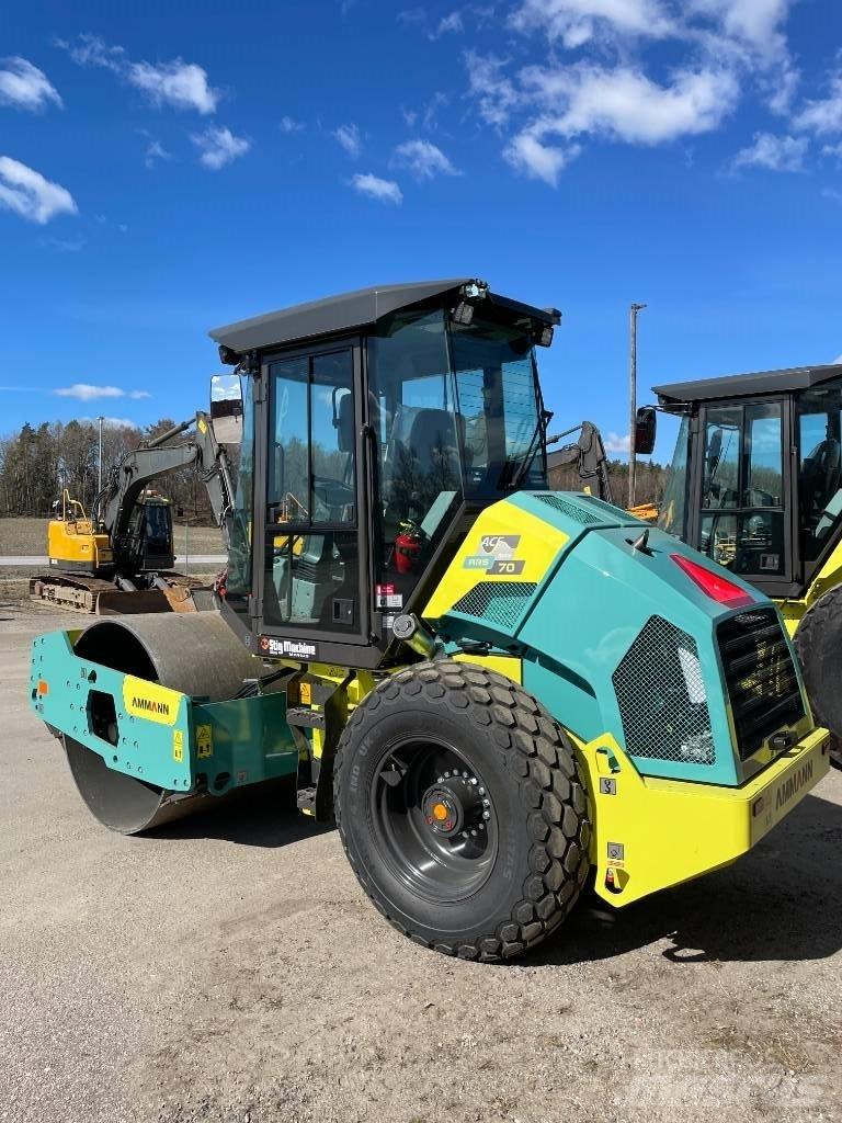 Ammann ARS 70 Vienvalča grunts veltņi