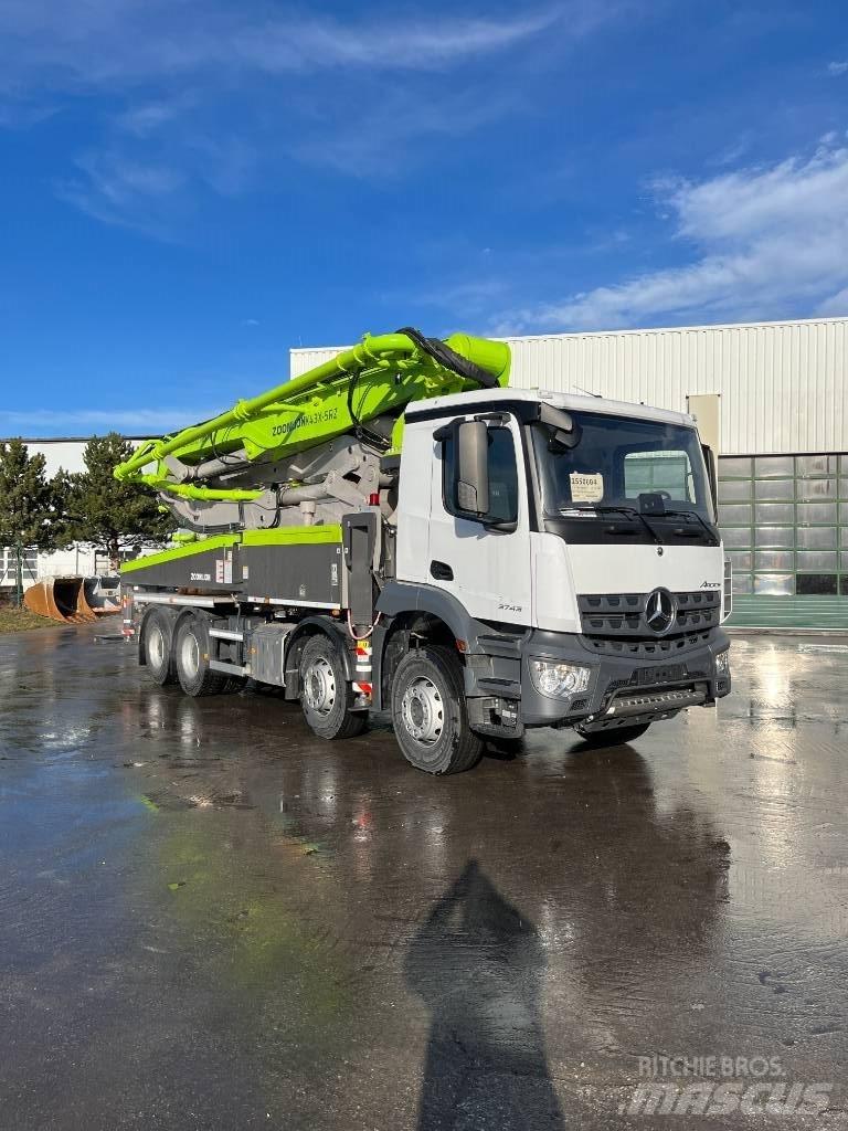 Zoomlion ZL43 Kravas mašīna- betona sūknis