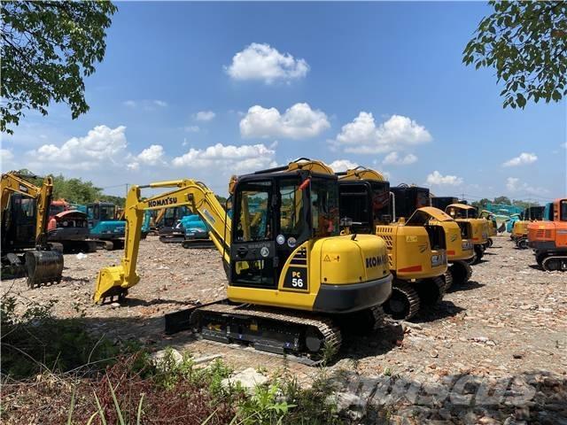 Komatsu PC 56 Kāpurķēžu ekskavatori