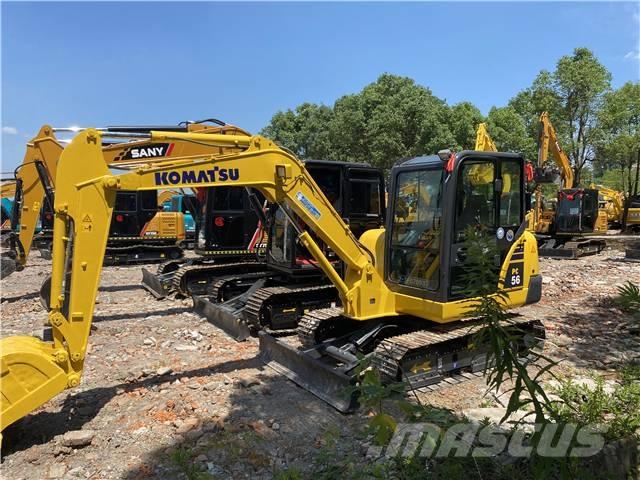 Komatsu PC 56 Kāpurķēžu ekskavatori
