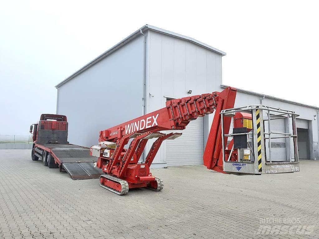 Omme 3700 RBDJ Pacēlāji uz automašīnas bāzes