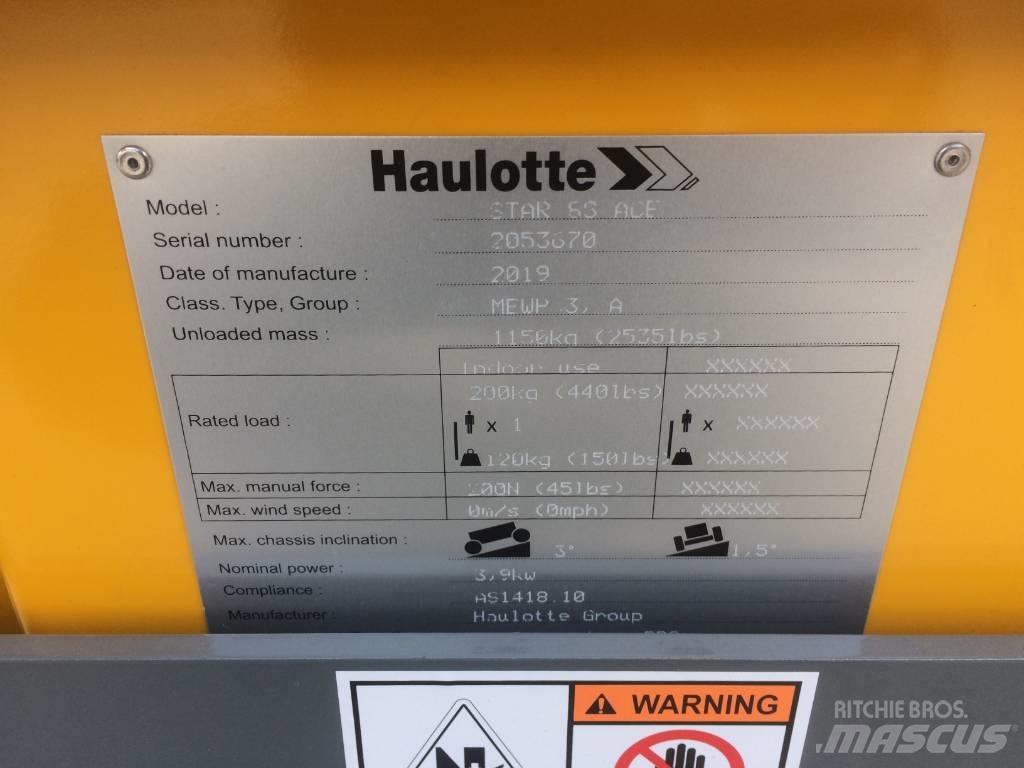 Haulotte Star 8S Vertikālie pacēlāji