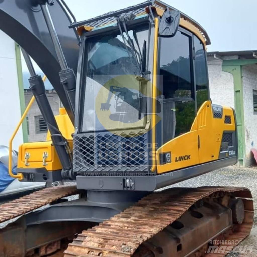 Volvo EC140DLM Kāpurķēžu ekskavatori