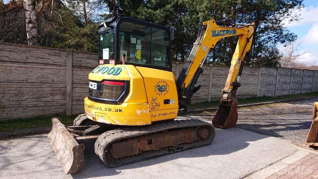 JCB 57 Kāpurķēžu ekskavatori