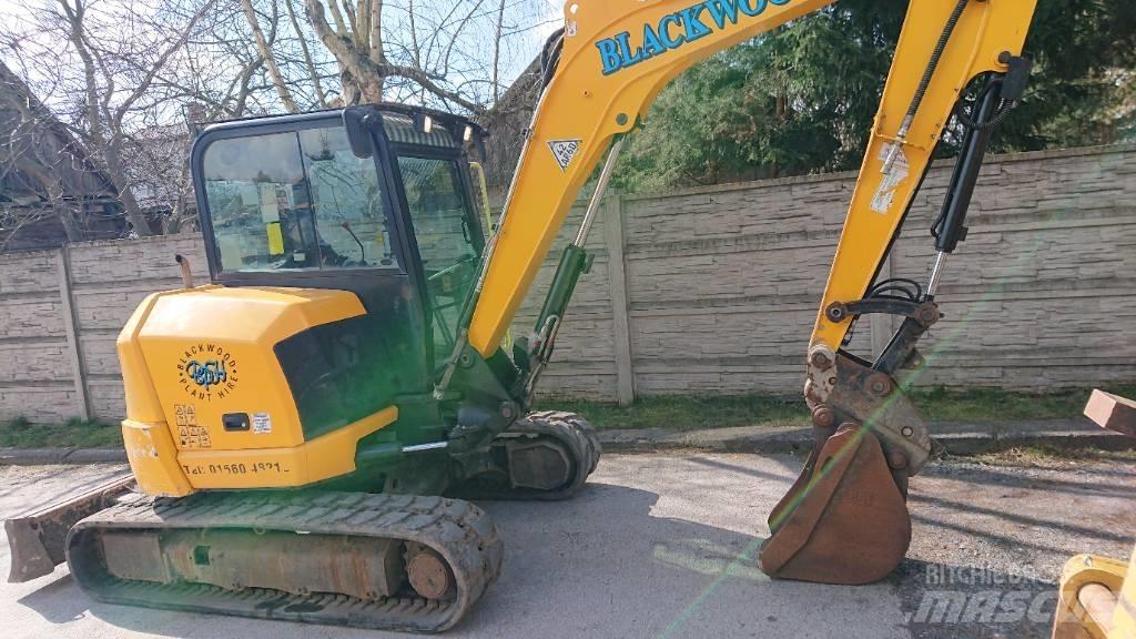 JCB 57 Kāpurķēžu ekskavatori