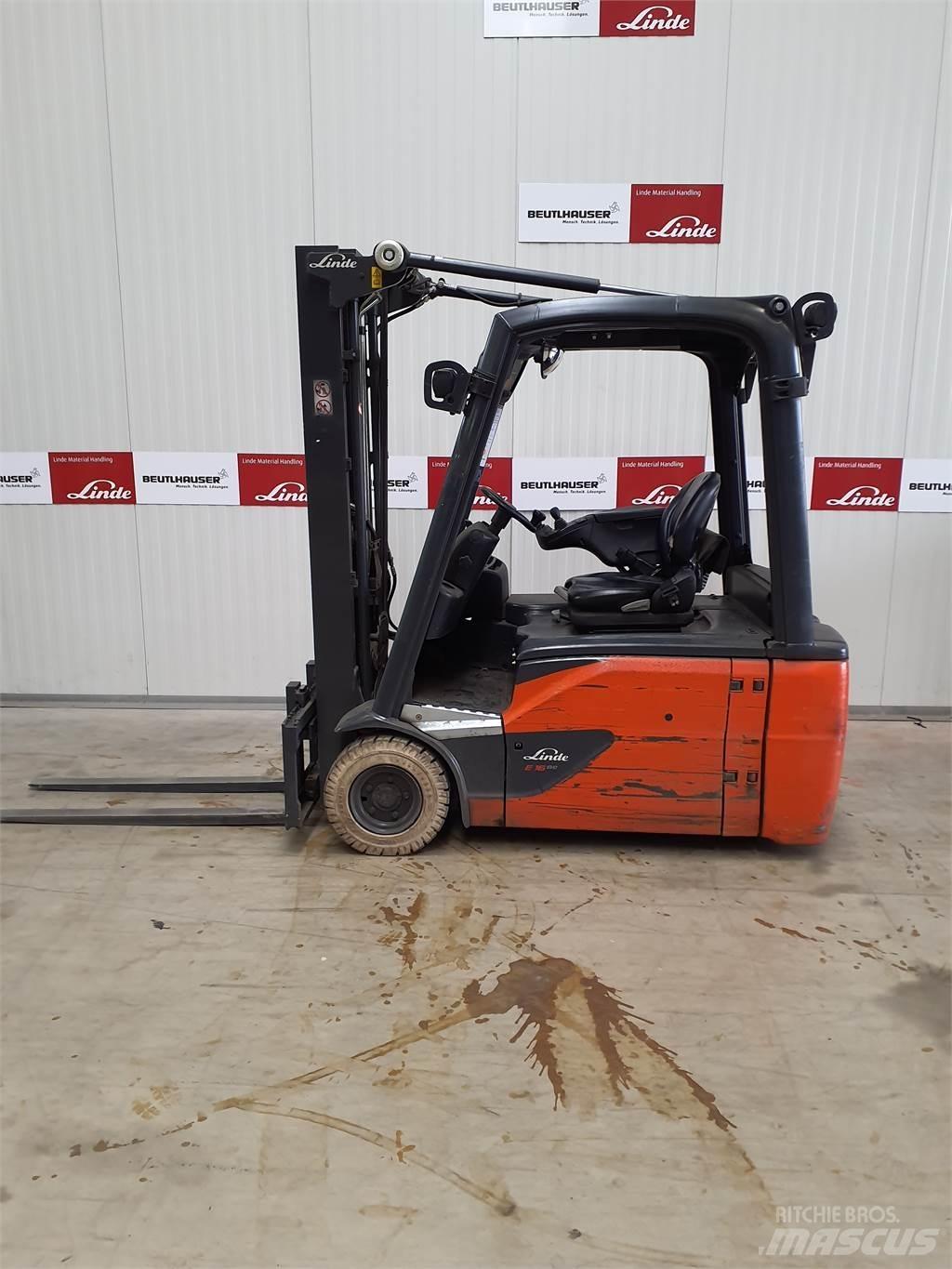 Linde E16L Elektriskie iekrāvēji
