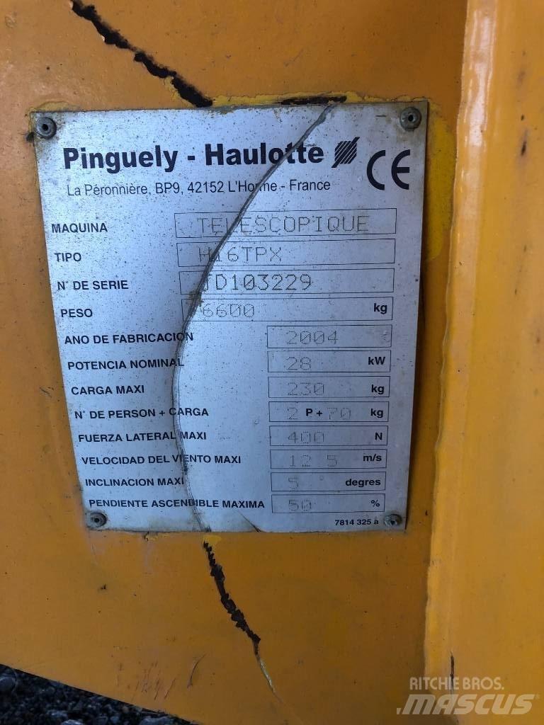 Haulotte H16 TPX Šķerveida pacēlāji