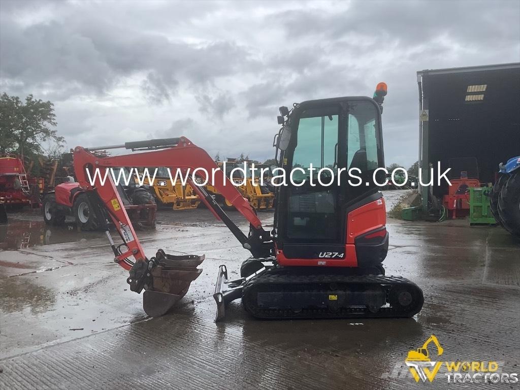 Kubota U 27-4 Mini ekskavatori < 7 t