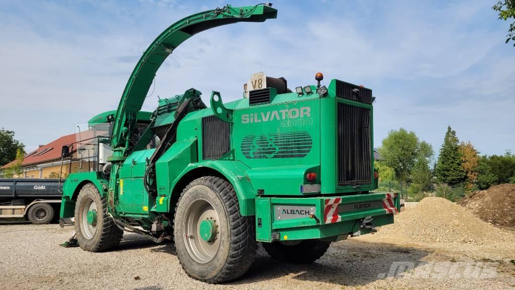 Albach Silvator 2000 Koksnes šķeldotāji