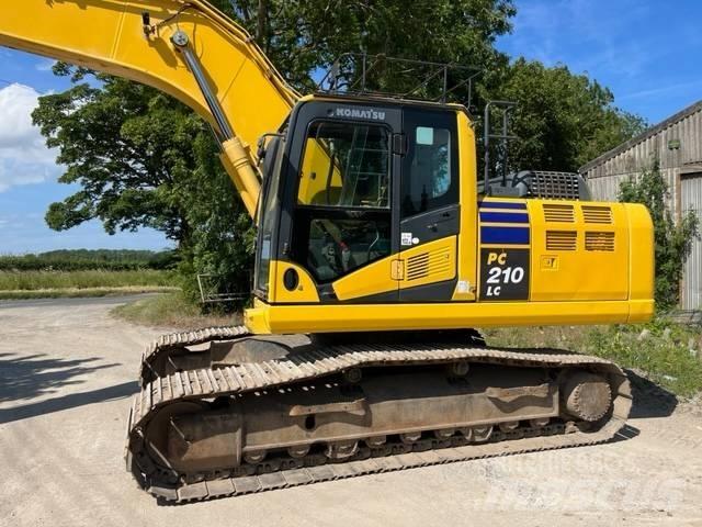 Komatsu PC 210 LC-10 Kāpurķēžu ekskavatori