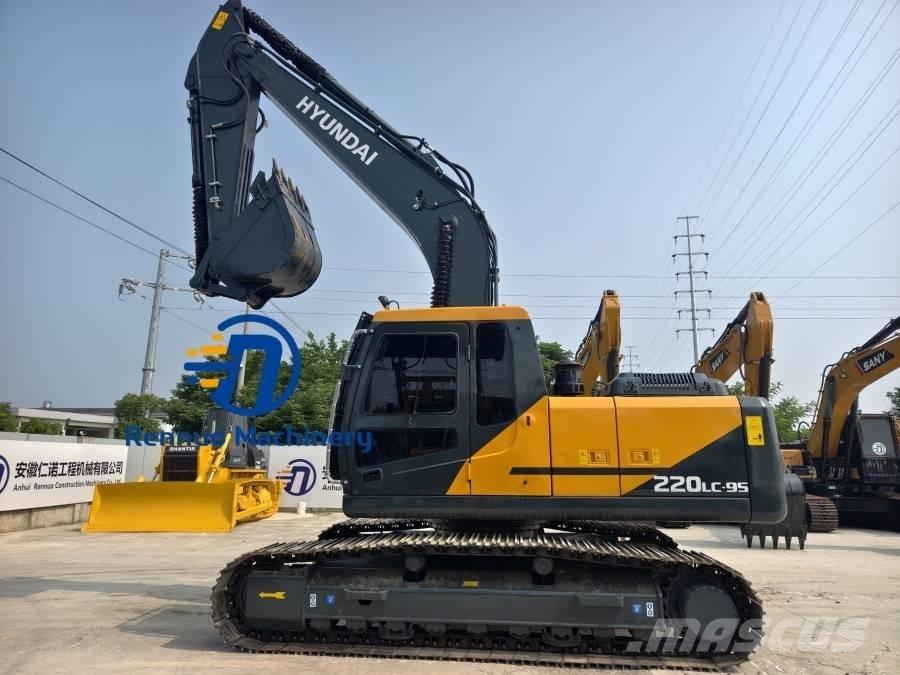 Hyundai R220LC-9S Kāpurķēžu ekskavatori