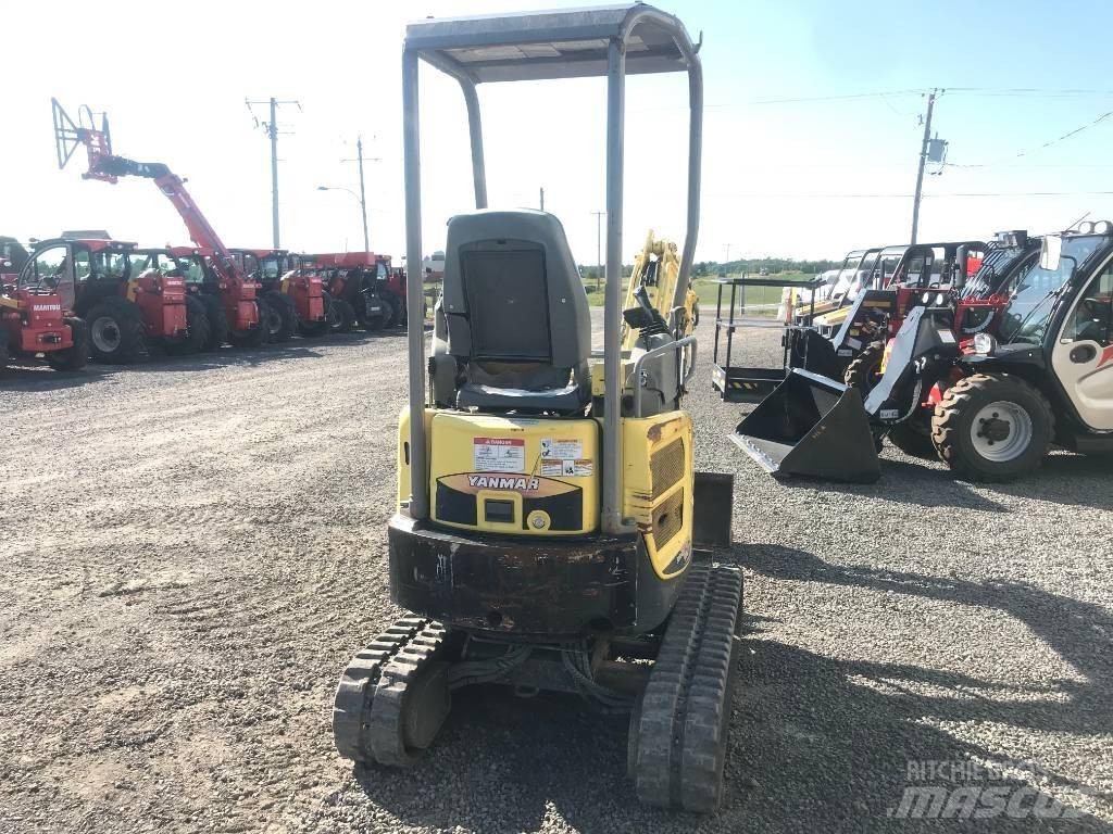 Yanmar Vio 17 Kāpurķēžu ekskavatori