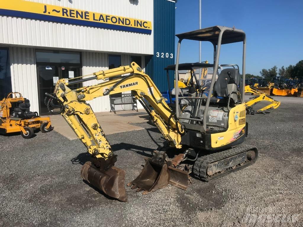Yanmar Vio 17 Kāpurķēžu ekskavatori