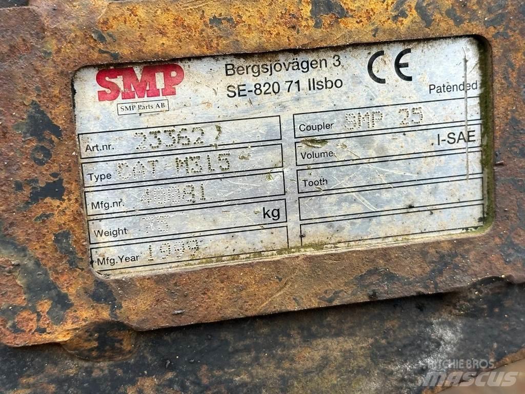 CAT M315 +ROTO CE Ekskavatori uz riteņiem