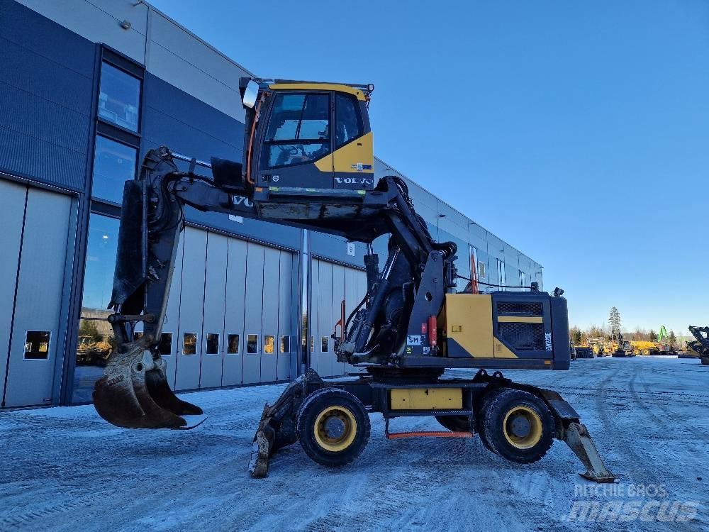 Volvo EW220E Ekskavatori uz riteņiem
