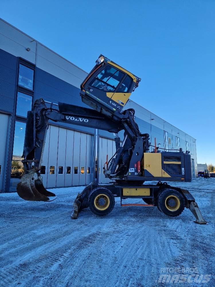 Volvo EW220E Ekskavatori uz riteņiem