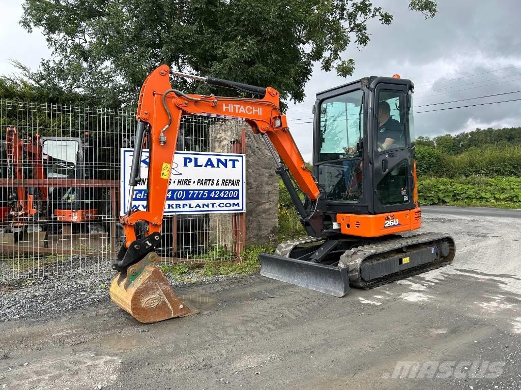Hitachi ZX 26 U-6 Mini ekskavatori < 7 t