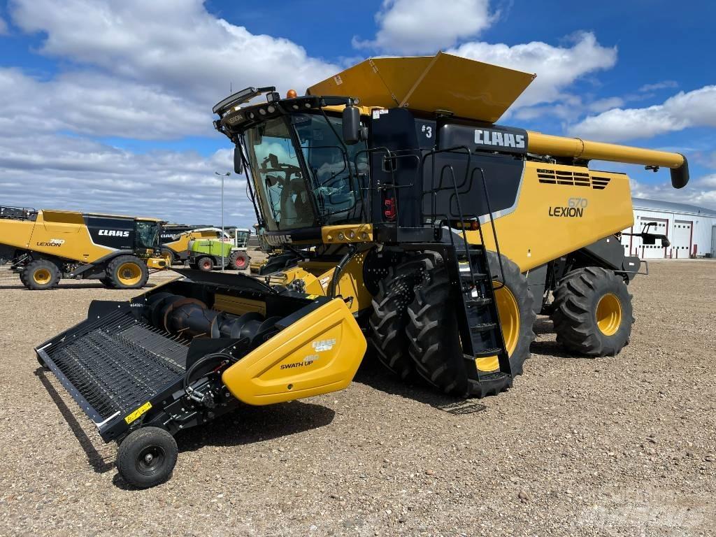 CLAAS 670 Ražas novākšanas kombaini