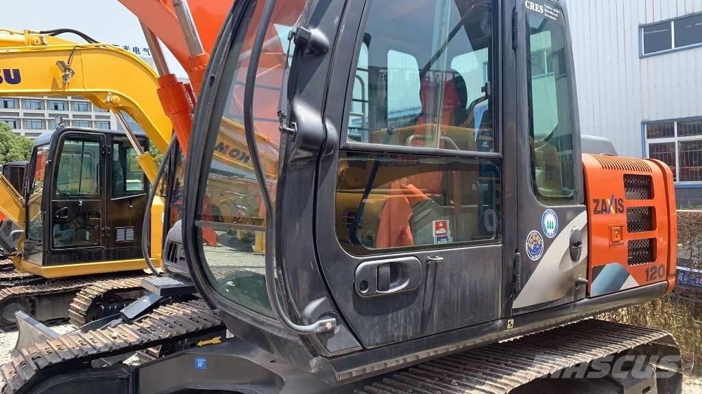 Hitachi Zaxis 120 Kāpurķēžu ekskavatori