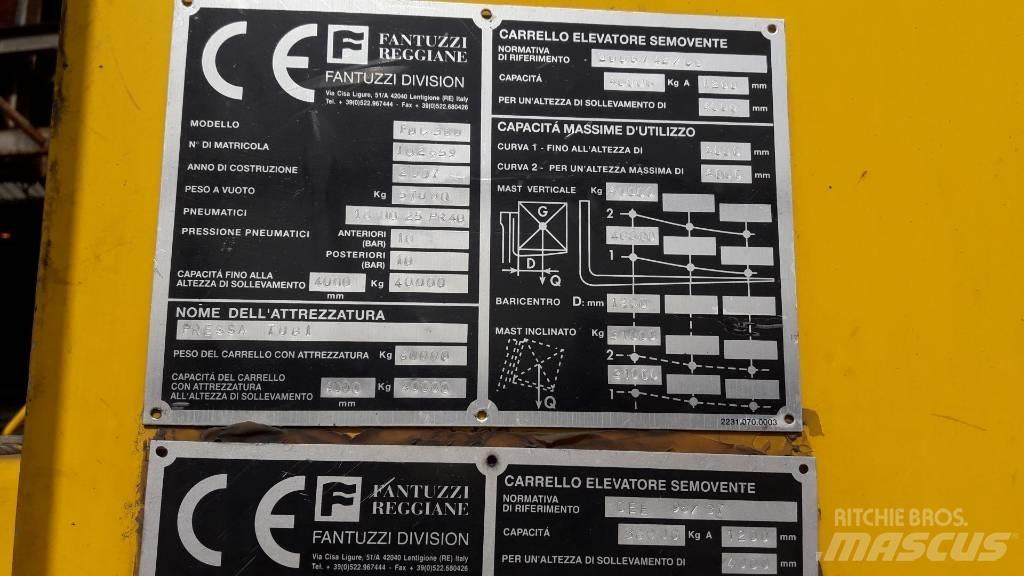 Fantuzzi FDC 400 Tehnika ar dīzeļa dzinēju