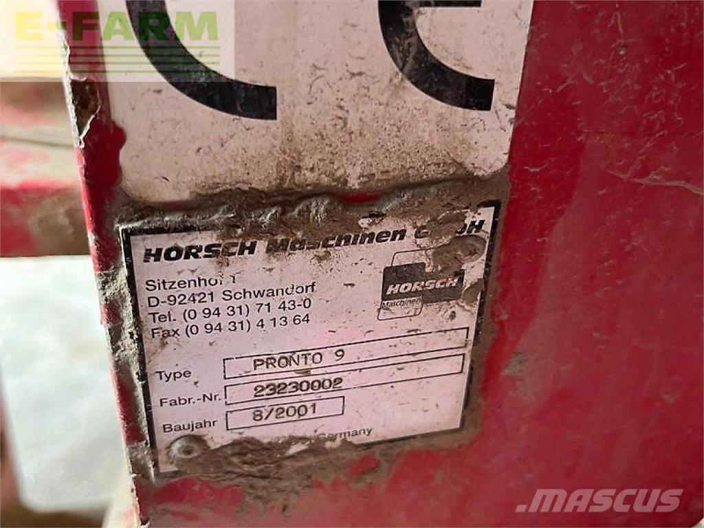 Horsch pronto rx9 Sējmašīnas