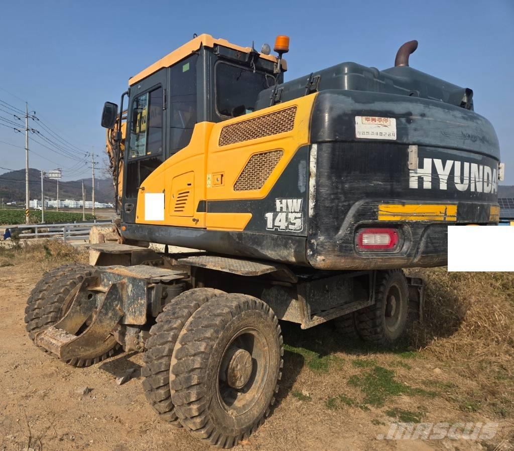 Hyundai HW 145 Ekskavatori uz riteņiem