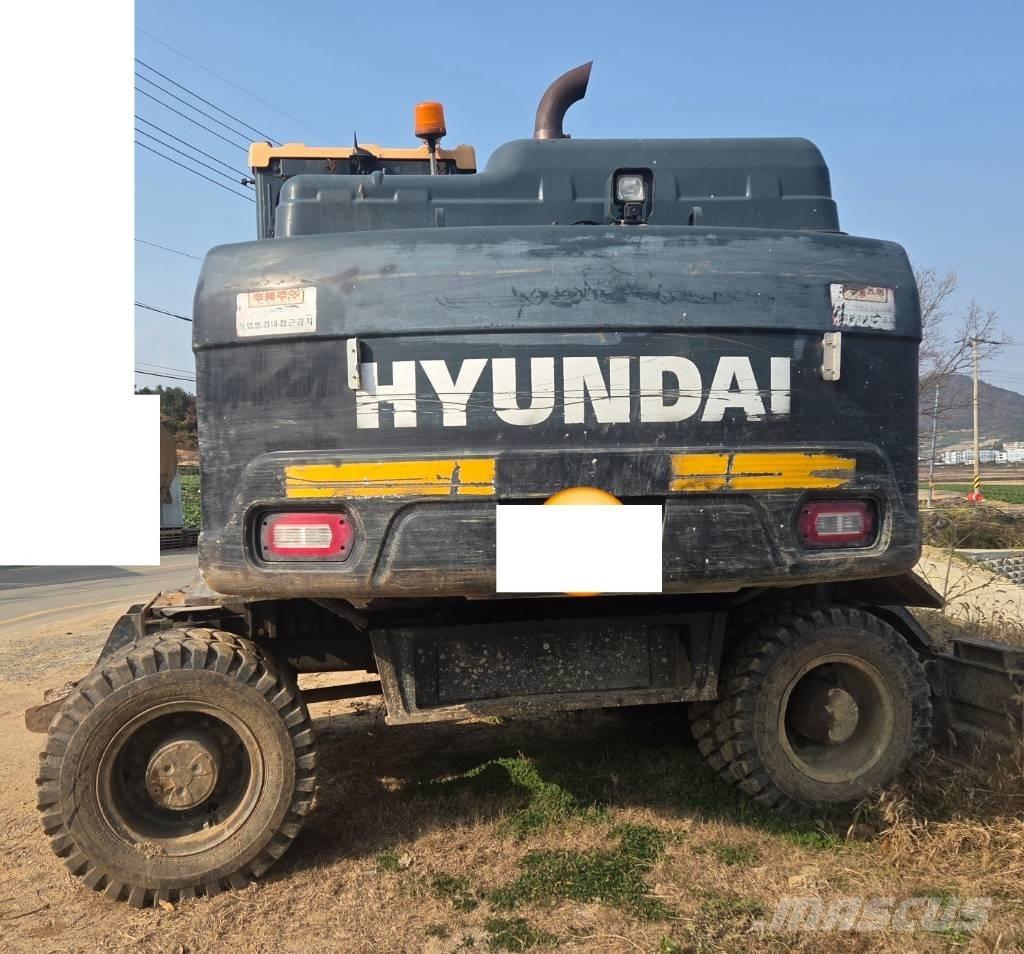 Hyundai HW 145 Ekskavatori uz riteņiem