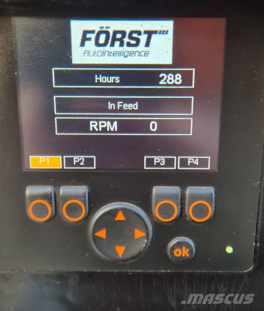 Forst ST 6 P Koksnes šķeldotāji
