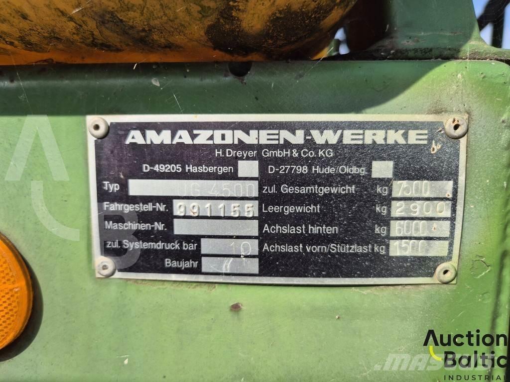 Amazone UG 4500 Piekabināmie smidzinātāji(miglotāji)