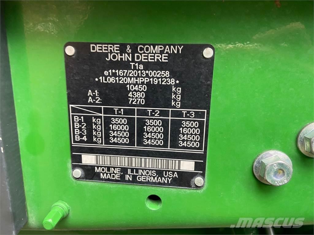 John Deere 6120M Traktori