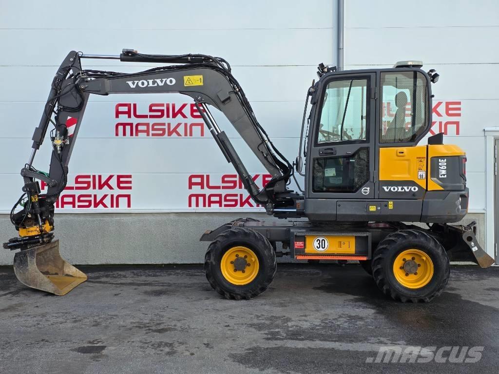 Volvo EW 60 E Ekskavatori uz riteņiem