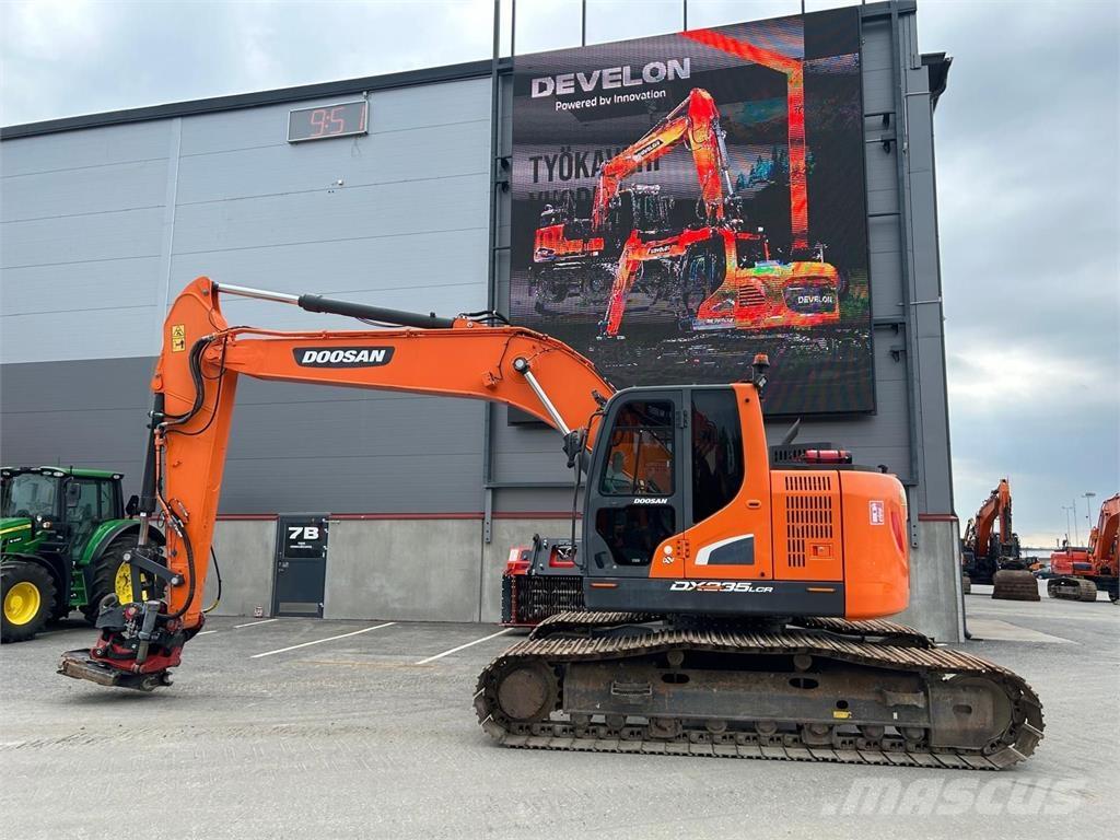 Doosan dx235lcr-5 Kāpurķēžu ekskavatori