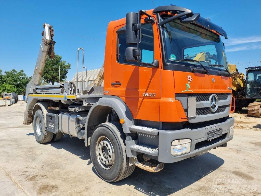 Mercedes-Benz 1833 Smagās mašīnas ar konteineriem