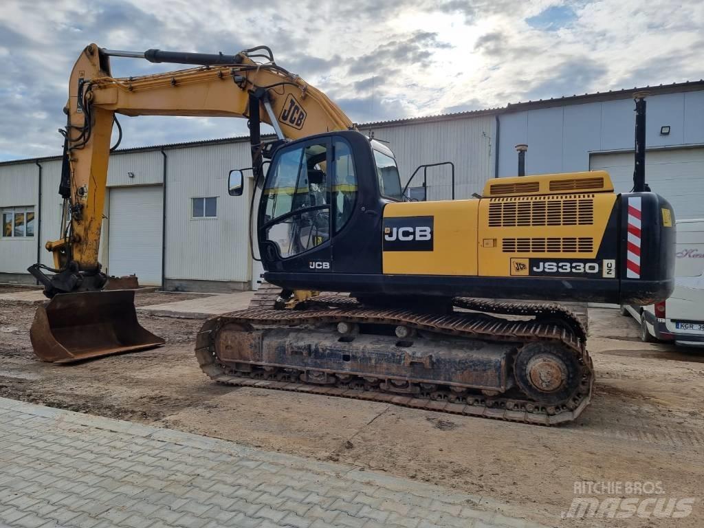 JCB JS 330 NC Kāpurķēžu ekskavatori
