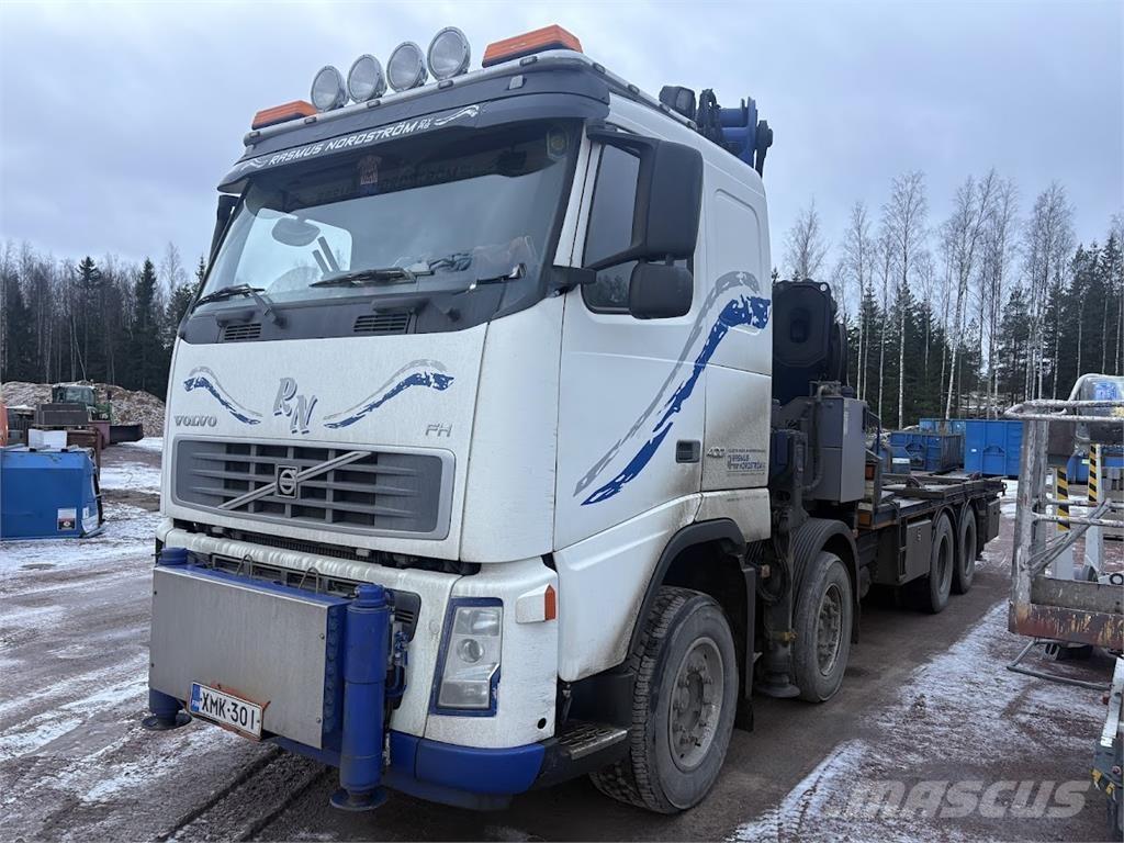 Volvo FH 8x4 Smagās mašīnas ar celtni