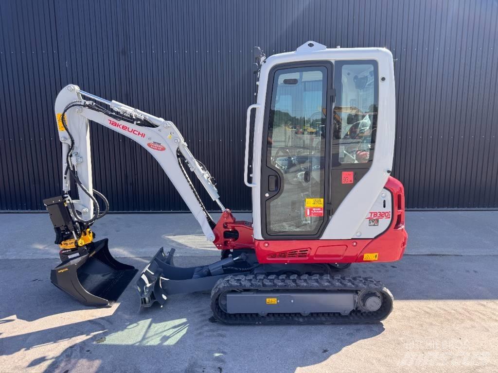 Takeuchi TB 320 Mini ekskavatori < 7 t