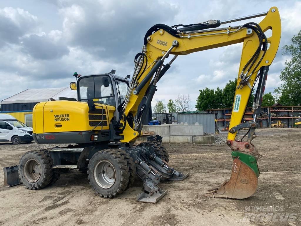 Wacker Neuson EW 100 Ekskavatori uz riteņiem