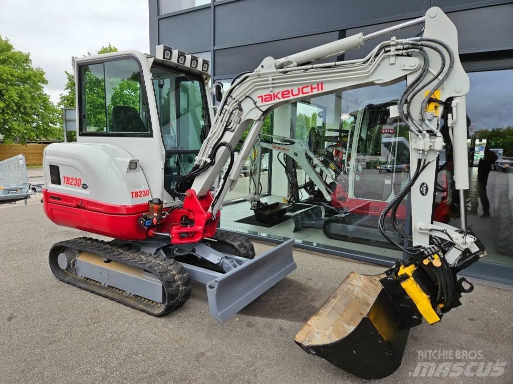 Takeuchi TB 230 Mini ekskavatori < 7 t