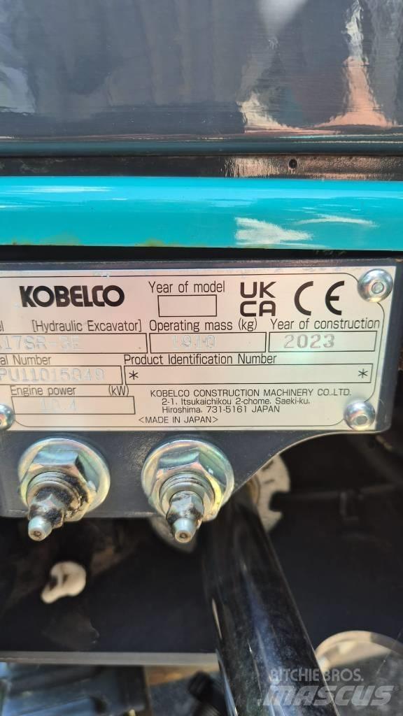Kobelco SK 17 SR Mini ekskavatori < 7 t