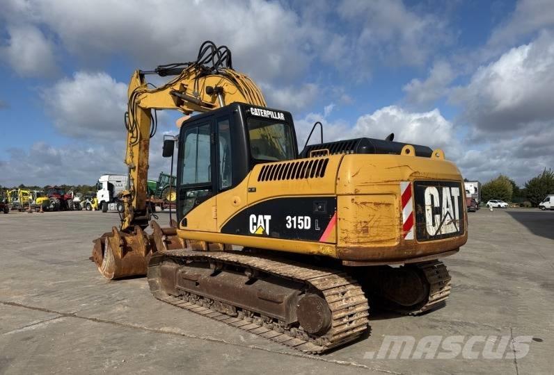CAT 315D Kāpurķēžu ekskavatori