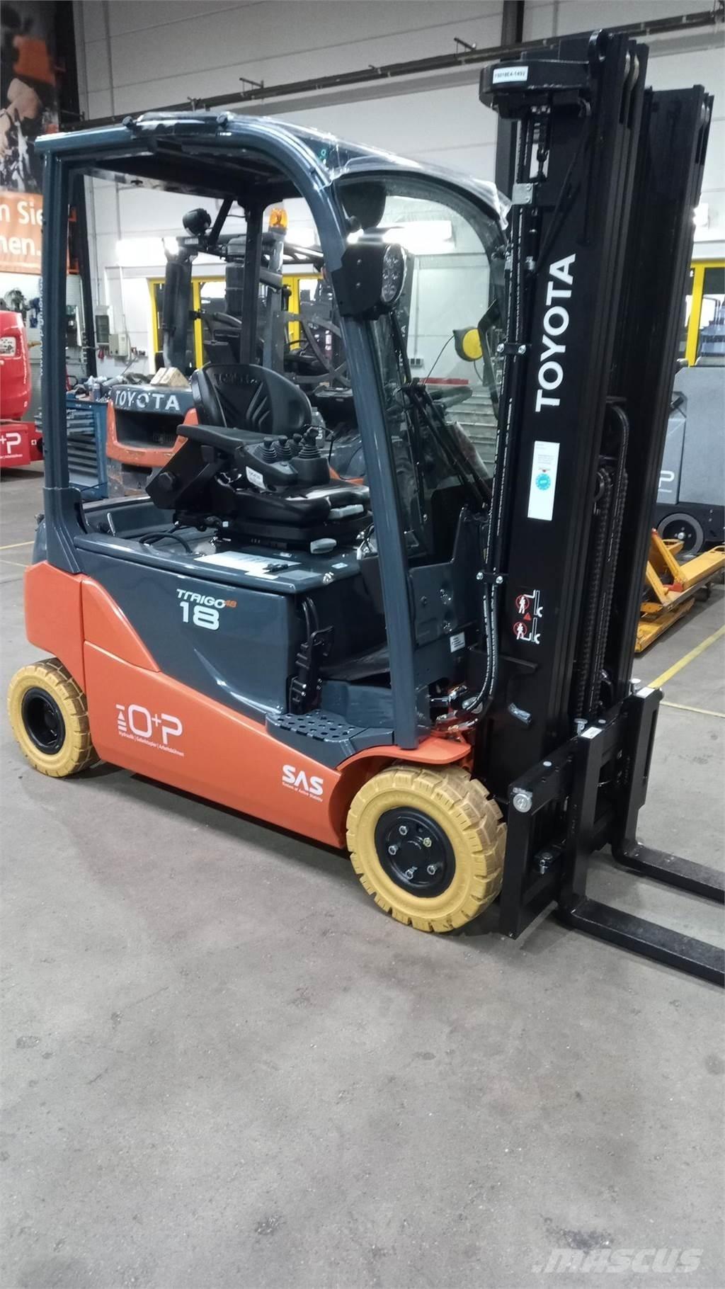 Toyota 8FBM18T Elektriskie iekrāvēji