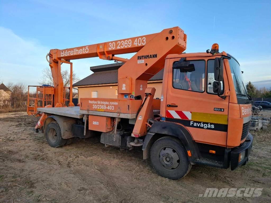 Mercedes-Benz 814 Smagās mašīnas ar celtni
