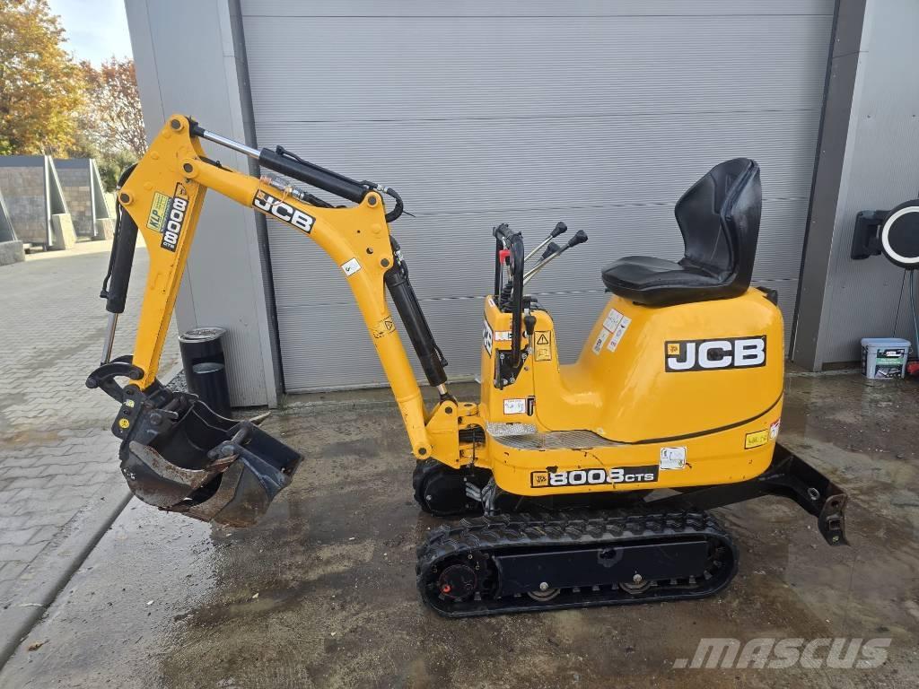 JCB 8008 CTS Mini ekskavatori < 7 t