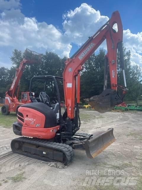 Kubota KX 040-40 Kāpurķēžu ekskavatori