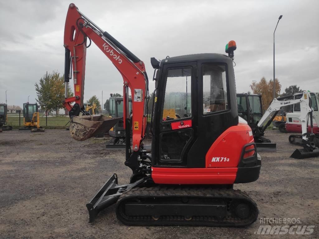 Kubota KX 71-3 Mini ekskavatori < 7 t