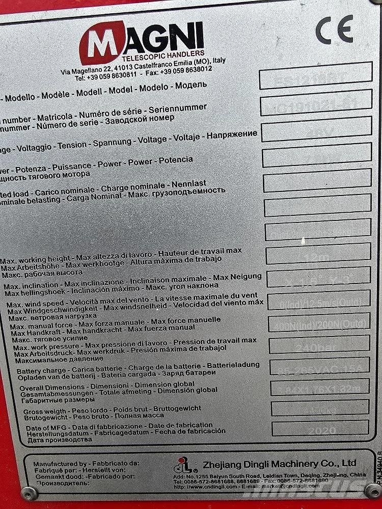 Magni ES 1218 RT Šķerveida pacēlāji