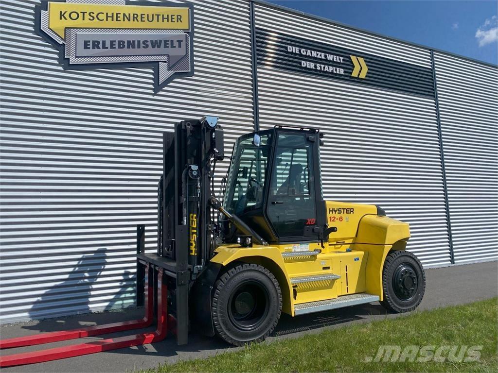 Hyster H12XD6 Tehnika ar dīzeļa dzinēju